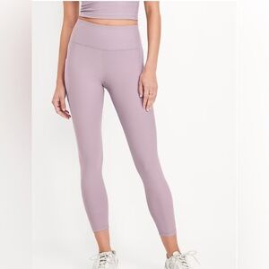 NEW High-Waisted PowerSoft 7/8 Leggings Size M